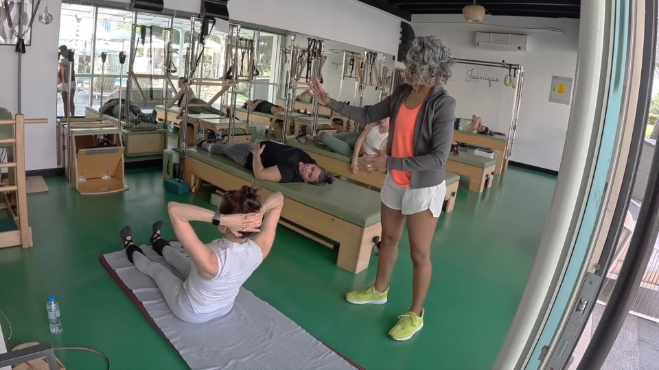 Articulation of the sacrum/lumbar