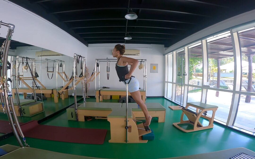 48mins Flow with triceps dips